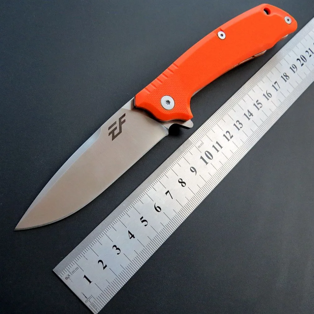 EF223 D2 лезвие G10 Ручка 58 HRC тактический нож искусственный Нож EDC складной карманный