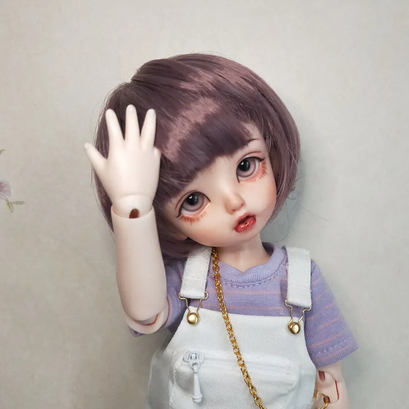 Только в том случае парик для шарнирной куклы SD1/3 1/4 1/6 1/8 высокой температуры