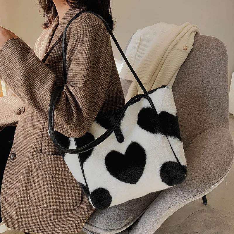 

Qiu Dong Big Capacity Handbags Female Ins Small Maomao Bag Vogue Of New Fund Of 2021 Senior Single Shoulder Bag Tote Bags