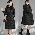 Парка женская, пуховая куртка, новинка 2021, зимняя куртка, Женская Толстая зимняя одежда, зимнее пальто, женская одежда, теплые женские куртки, парки