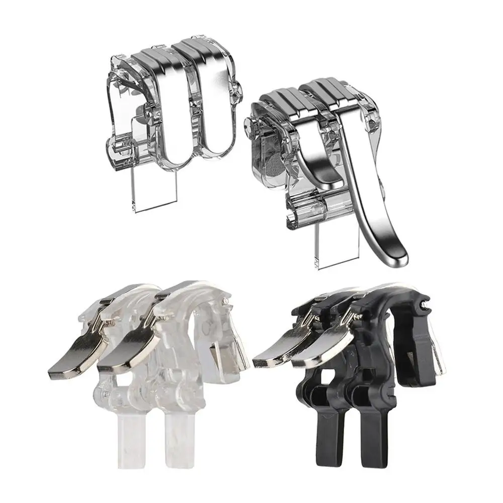 

Mobile phone Game Fire Button Android Phone Metal Game Trigger R1 L1 Shooting Controller for Fortnite /Survival Rules/Knives Out