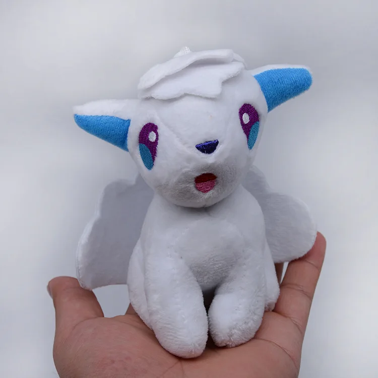 Takara Tomy Покемон Пикачу Плюшевые игрушки смещение ледяной огонь шестихвостая лисица плюшевая кукла сцепление кулон