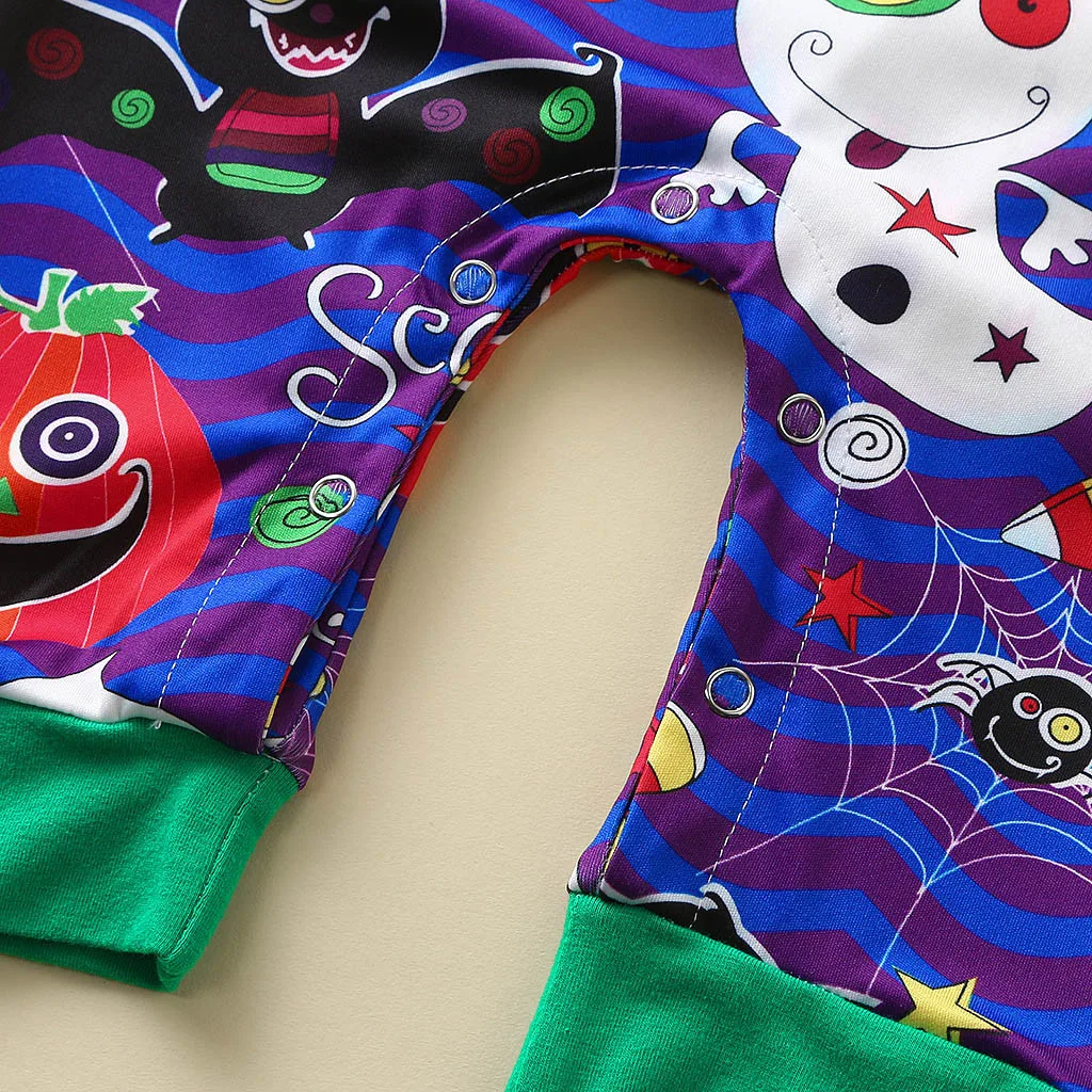 От 0 до 2 лет одежда на Хэллоуин для маленьких мальчиков и девочек без рукавов