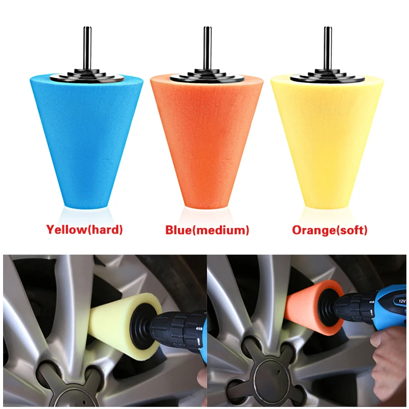 Полировальная губка T80/T60/T40 диск для полировки автомобильных шин в форме