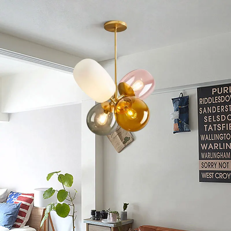 

Подвесные светильники, из стекла, в скандинавском стиле