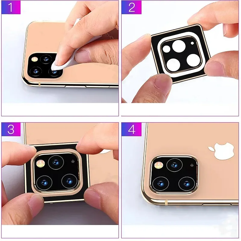 Для iPhone 11 Pro 3D полная задняя крышка защита экрана закаленное стекло пленка
