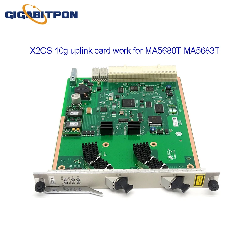 

Плата интерфейса Huawei MA5680T MA5683T OLT X2CS с 2 * 10GE SFP + модуль