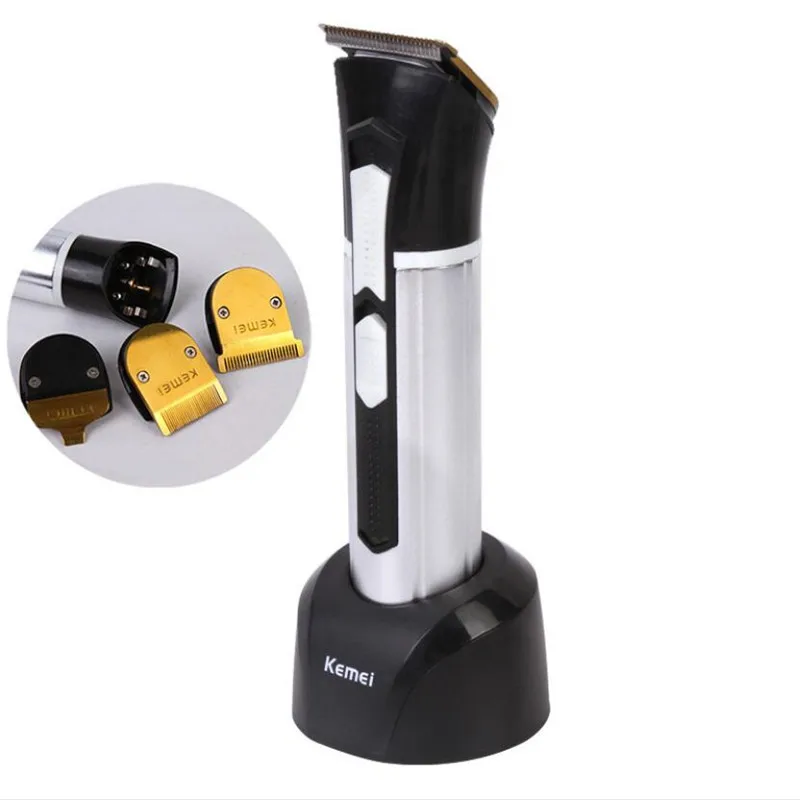 Электрический триммер для волос с T образным лезвием 3 в 1 Парикмахерская машинка