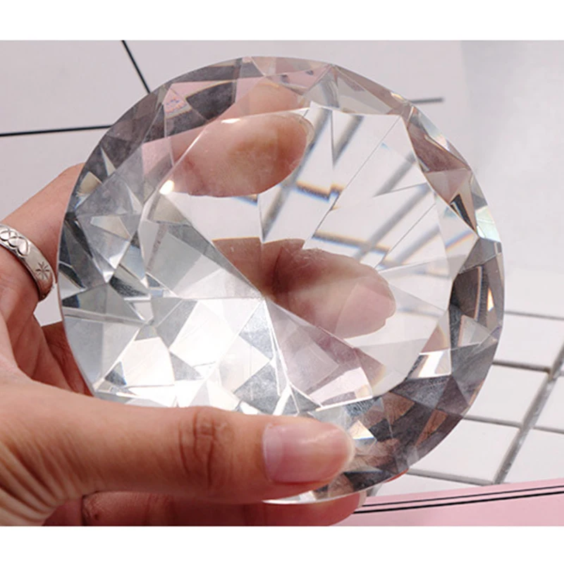 Дисплей для дизайна ногтей 60 мм 80 Хрустальное стекло декоративный реквизит