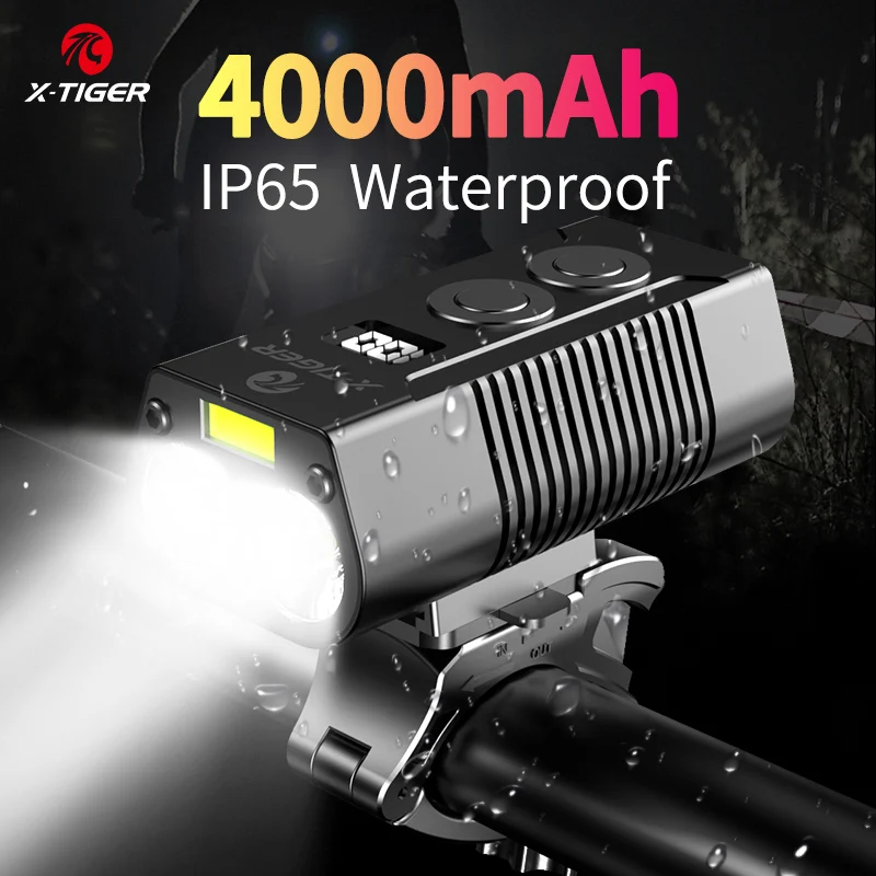 Велосипедный светильник X Tiger водонепроницаемый передний свет для горного