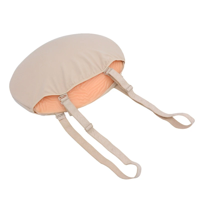 

2021 New Double Shoulder Strap Fake Pregnant Belly Photo Actor Props Transgender Thicken