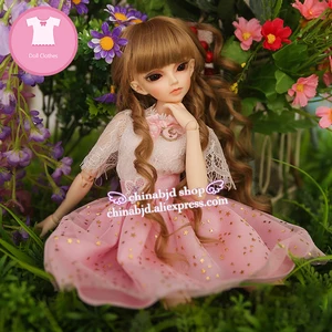 Одежда для шарнирных кукол, 14, платье для девочек, юбка, звезда, Гренадин, для минифи, IP, детское тело, Сказочная кукла, YF4-80, аксессуары для кукол luodoll