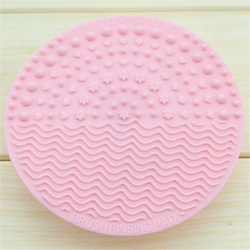 1 шт. силиконовый коврик для чистки кистей макияжа|Аппликатор теней век| |