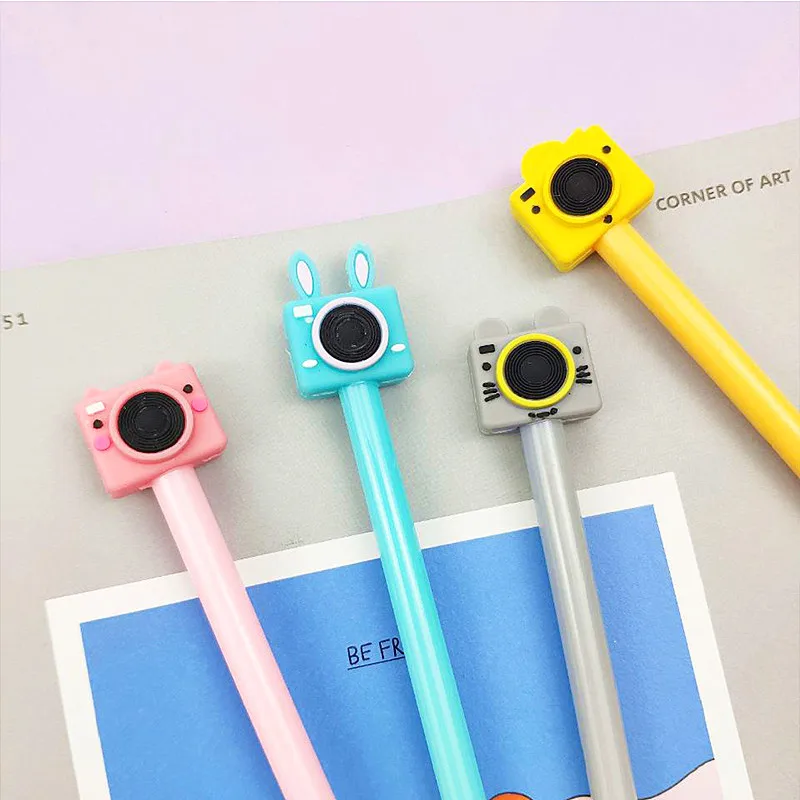 1 шт. гелевая ручка для камеры креативные милые канцелярские принадлежности