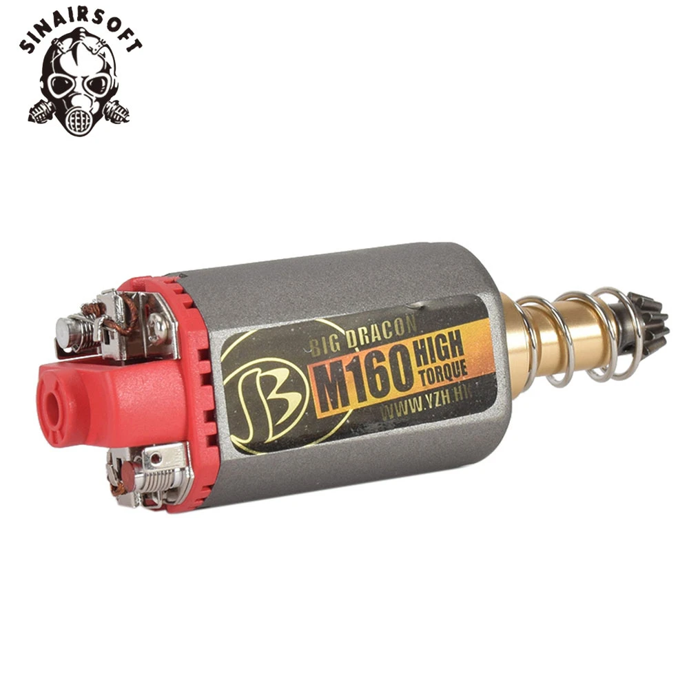 

M120 M140 M160 высокоскоростной Электродвигатель с высоким крутящим моментом длинный/короткий осевой для AK /AUG/G3/M16/m4/mp5/g36/p90 Airsoft BB Gun