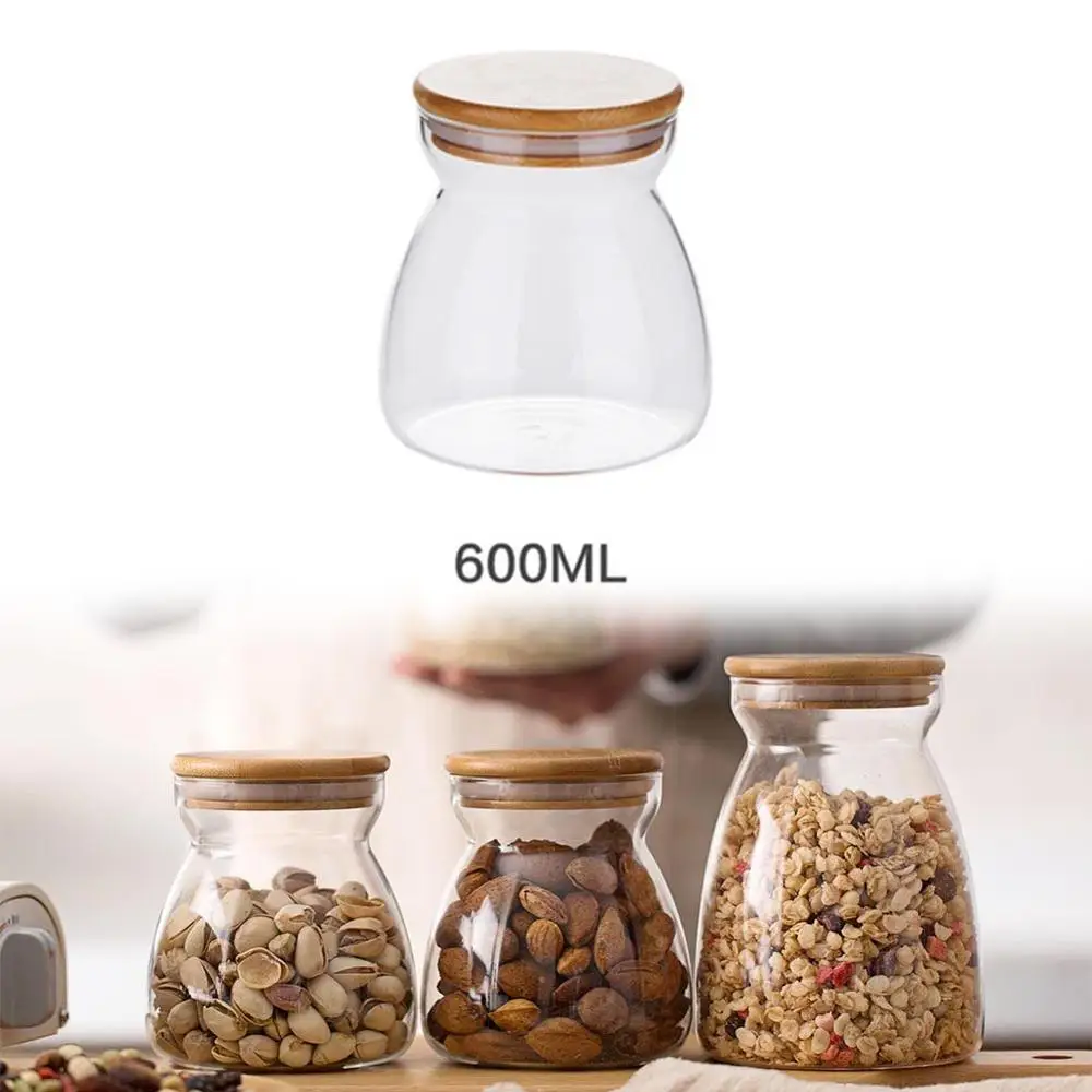 

glass jar with lid bottle cans for bulk cereals storage tank sealed tea cans cereals transparent storages jars coffee contains