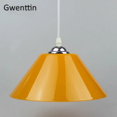 Orange No Bulb Современные подвесные светильники из ПВХ, скандинавские светодиодные пластиковые подвесные лампы для кухни, столовой, домашнего декора, светильники - Цвет корпуса: Orange No Bulb