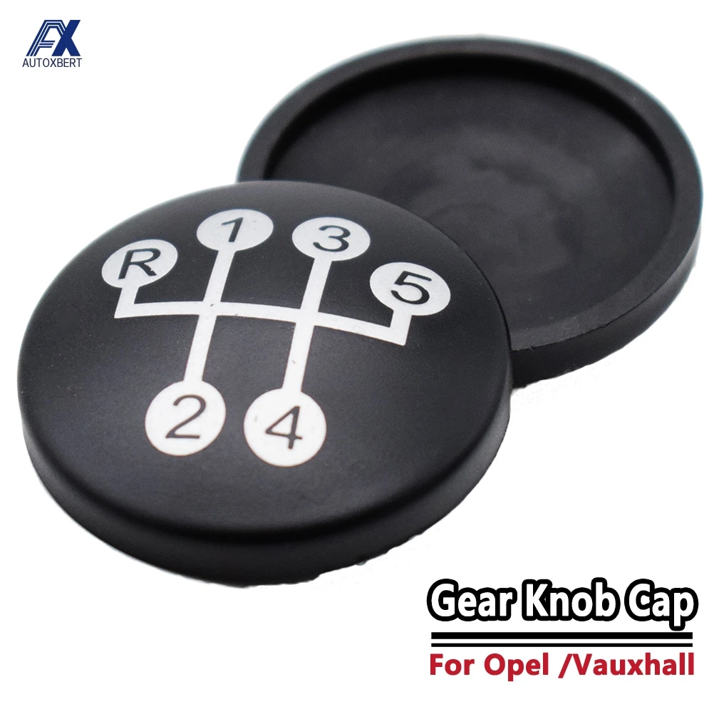 5 Speed ​​Gear Knob Cap Наклейка Обрезка знак Вставка для Opel / Vauxhall Astra Corsa Meriva Tigra Vectra Zafira