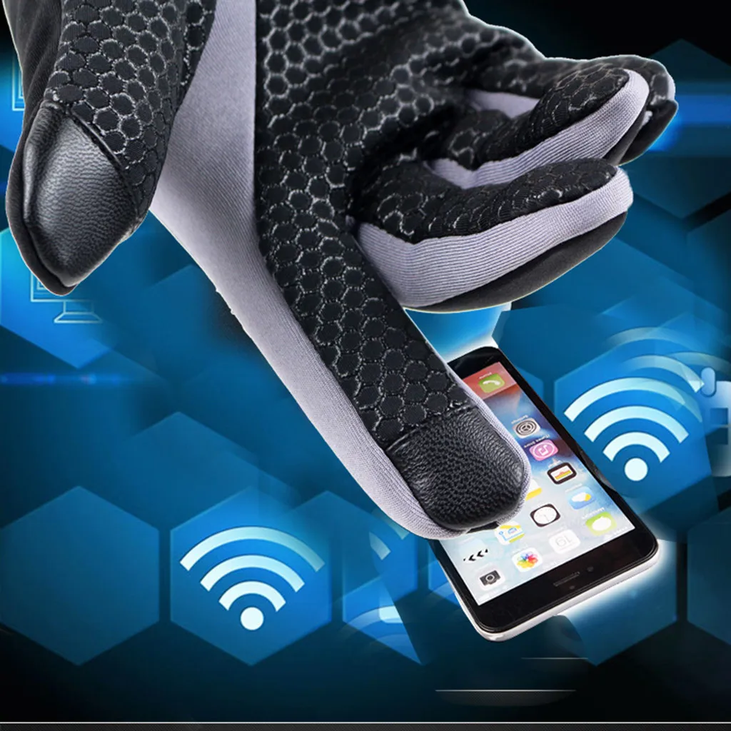 

Unisex Touchscreen Winter Thermal Warm Glove Cycling Bicycle Bike Ski Outdoor Camping Hiking Motorcycle Gloves Sport Full Finger