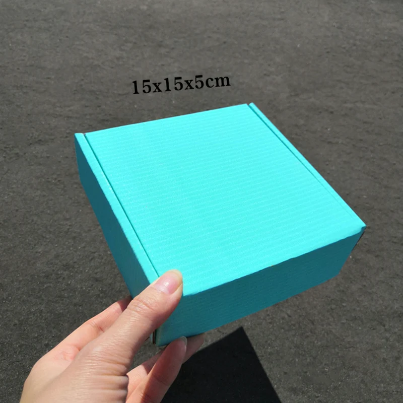 10 шт./лот коробка из гофрированной бумаги для самолета подарочная упаковочная