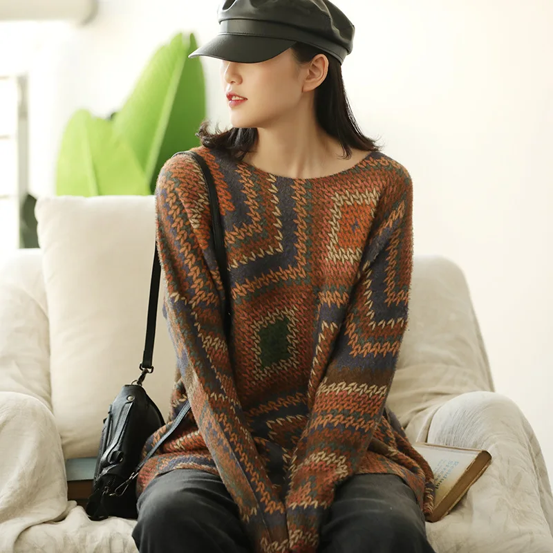 Max LuLu 2019 модные корейские женские зимние панковские Джемперы Женские Вязаные