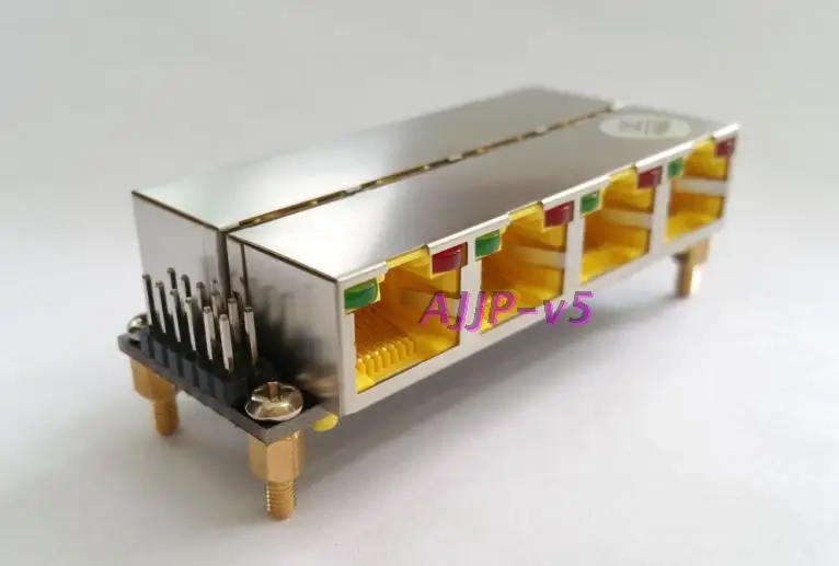 

Промышленное управление с светильник RJ45 стыковочный четырехходовой прямой концентратор разъем сетевой кабель док-модуль плата адаптера N4