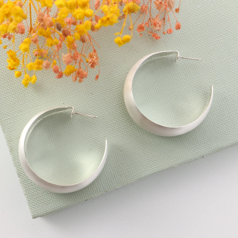 

Badu Women Hoop Earrings Gold Metal Round Shape Drop Earrings Dangle Earring 2019 Fashion Jewelry Wholesale Drop Shipping