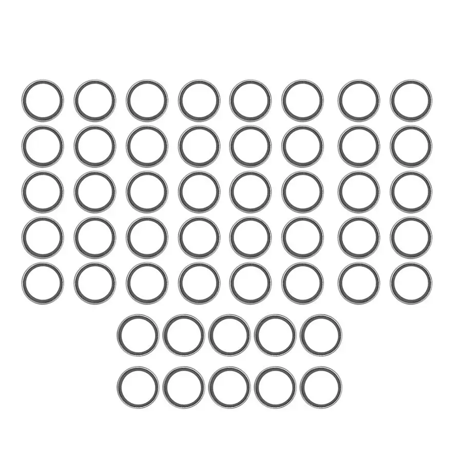 50pcs Engine Oil Drain Plug Washers Gaskets Replacement 11126-AA000 Fit for Subaru Metal Seals Rings Accessories | Автомобили и
