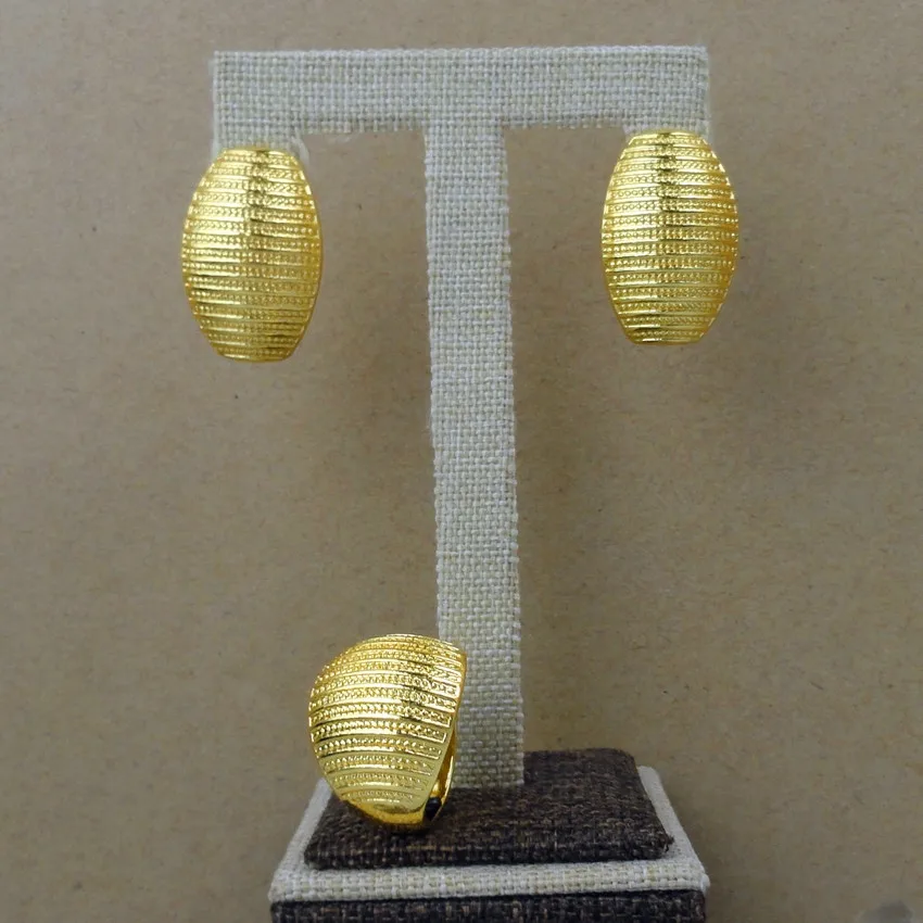 Yuminglai 2019 Дубай золотой кулон ювелирный набор нигерийские Женские аксессуары