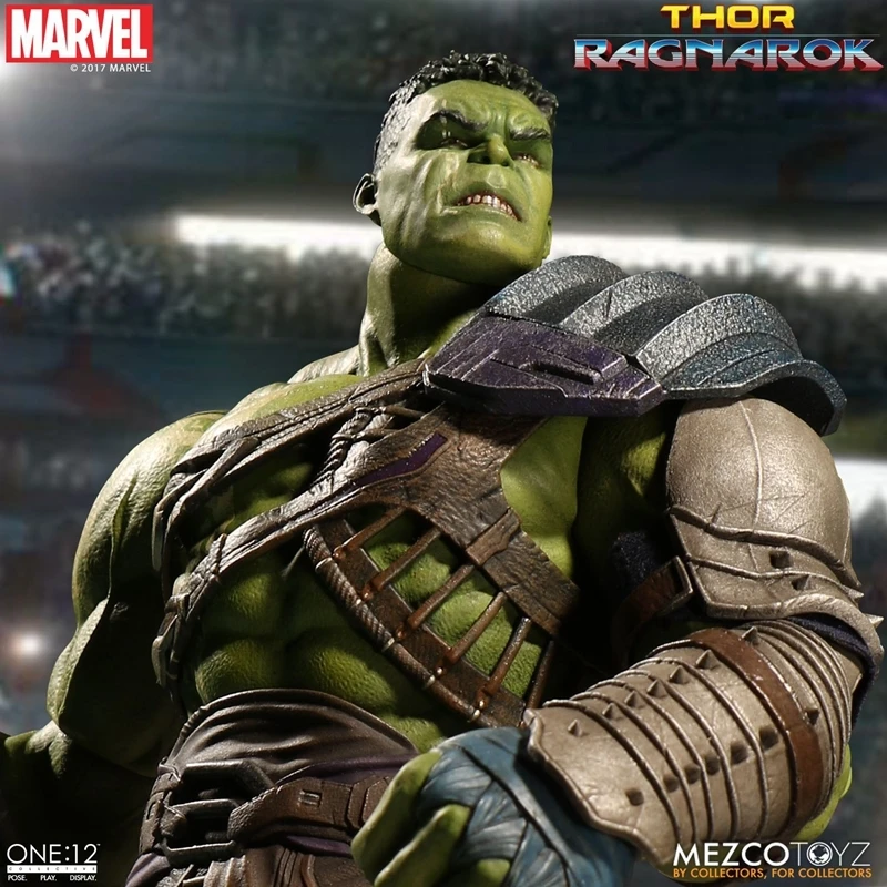 MEZCO Ant 1/12 ТОР 3 Халк Гладиатор издание настоящий Marvel мобильный режим причастия