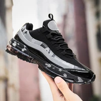 2021 new mens soft bottom sports shoes plus size sports shoes mens shoes lightweight wear resistant non slip breathable