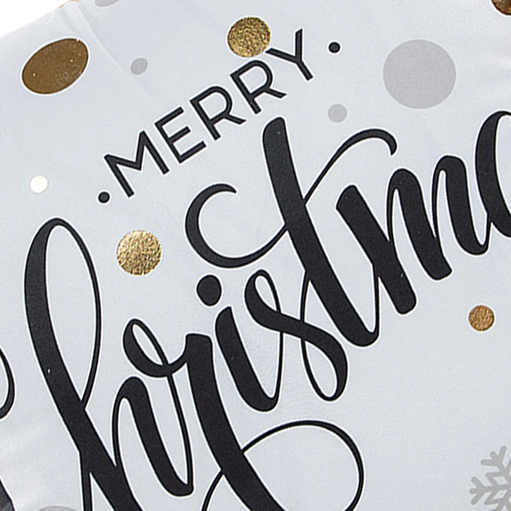 

Christmas Letter Pattern Soft Woven Fabric 45x45cm Home Car Office Square Pillowcase Cover Case Pillowslip