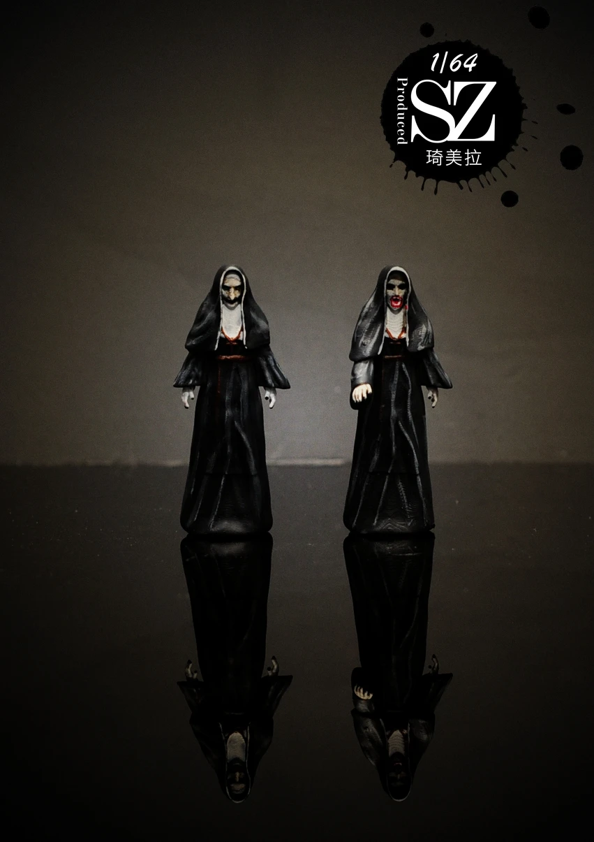 1:64 каучуковые литой персонажи фильма Черная Монахиня каллиграфическая