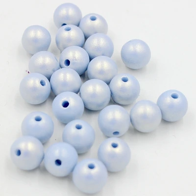 light blue Выбор 6,8, 10,12 круглые Многослойные Бусины из искусственного жемчуга матовые бусины украшения для рукоделия браслеты ожерелья для изготовления ювелирных изделий - Цвет: light blue
