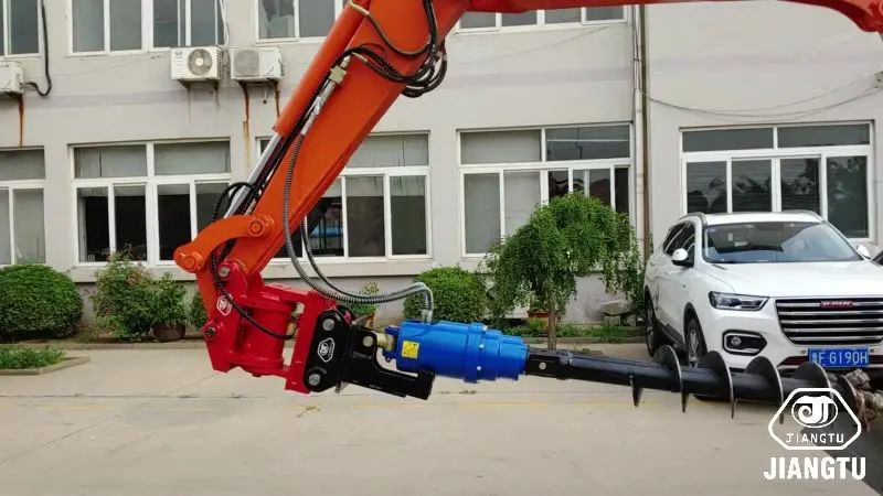 Рисунок 2 - Гидравлический земляной шнек для