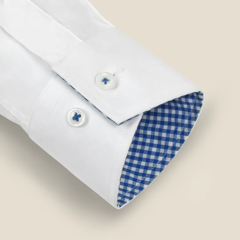 Smart Five мужские нарядные рубашки из 100% хлопка с длинным рукавом обычные