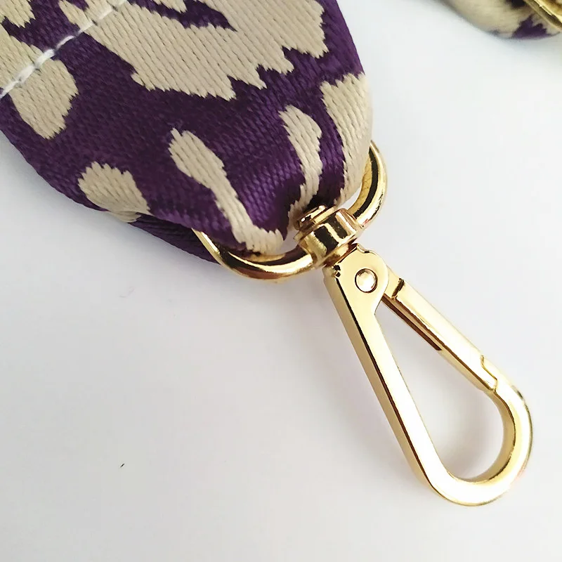 

New Leopard Print Bag Shoulder Strap Non-adjustable Wide Shoulder Strap Messenger Bag Replacement Strap Female Bag Accessories