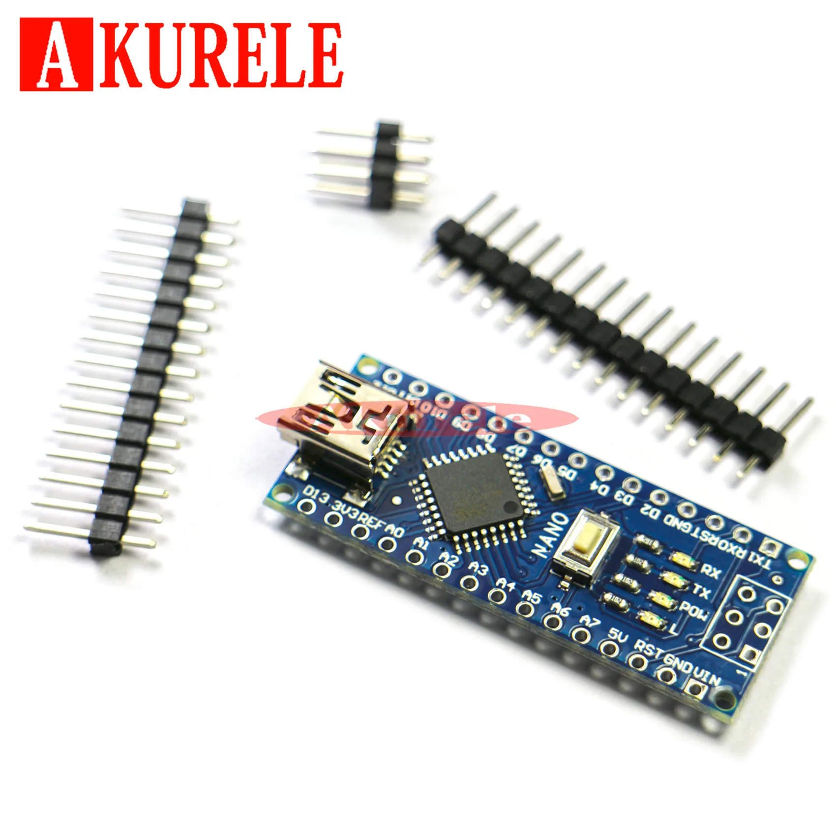 Мини USB Nano V3.0 ATmega328P CH340G 10 шт. плата микроконтроллера 5 в 16 м для arduino NANO 328P 3 0 CH340