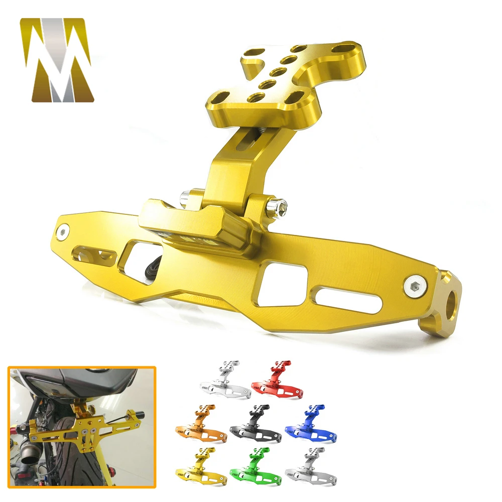 Кронштейн для номерного знака мотоцикла Yamaha TFX150 TFX 150 M SLAZ Kawasaki Z125 Z 125 рамка Рамка