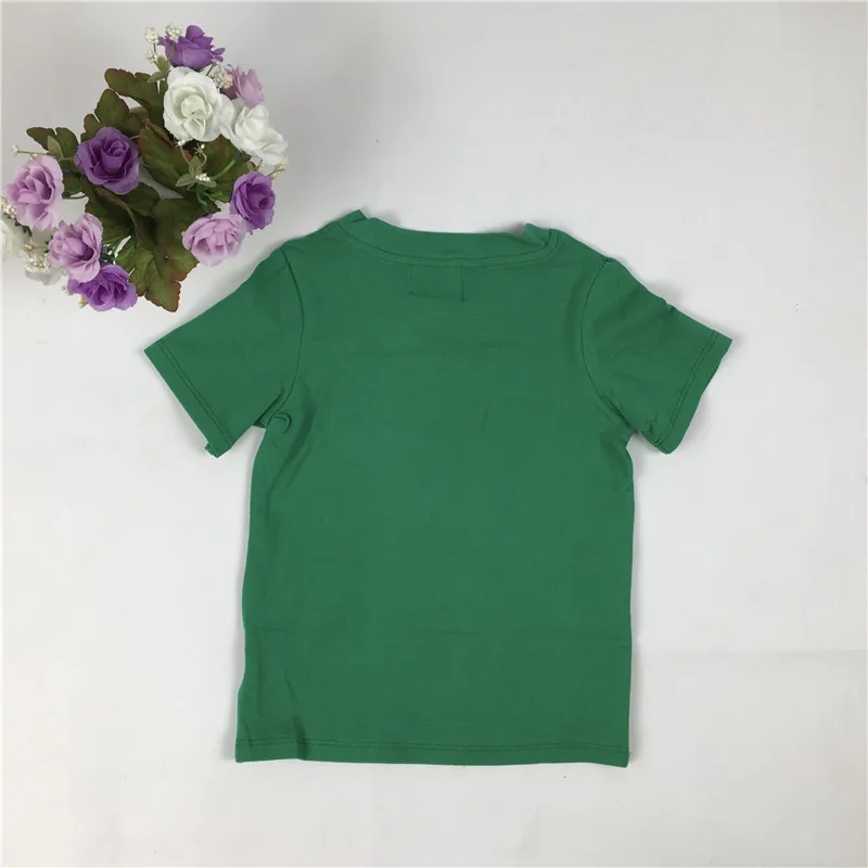 2020 Puresun Fashion Green Baby Boy Short Soft Cotton Summer Child Boutique Cute Applique Boys Outfit |
