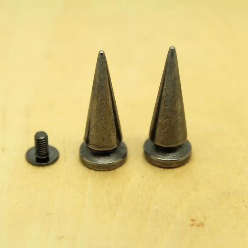 Металлические шипы для пистолета 8-25 мм заклепки одежды с винтами сумки шляпы