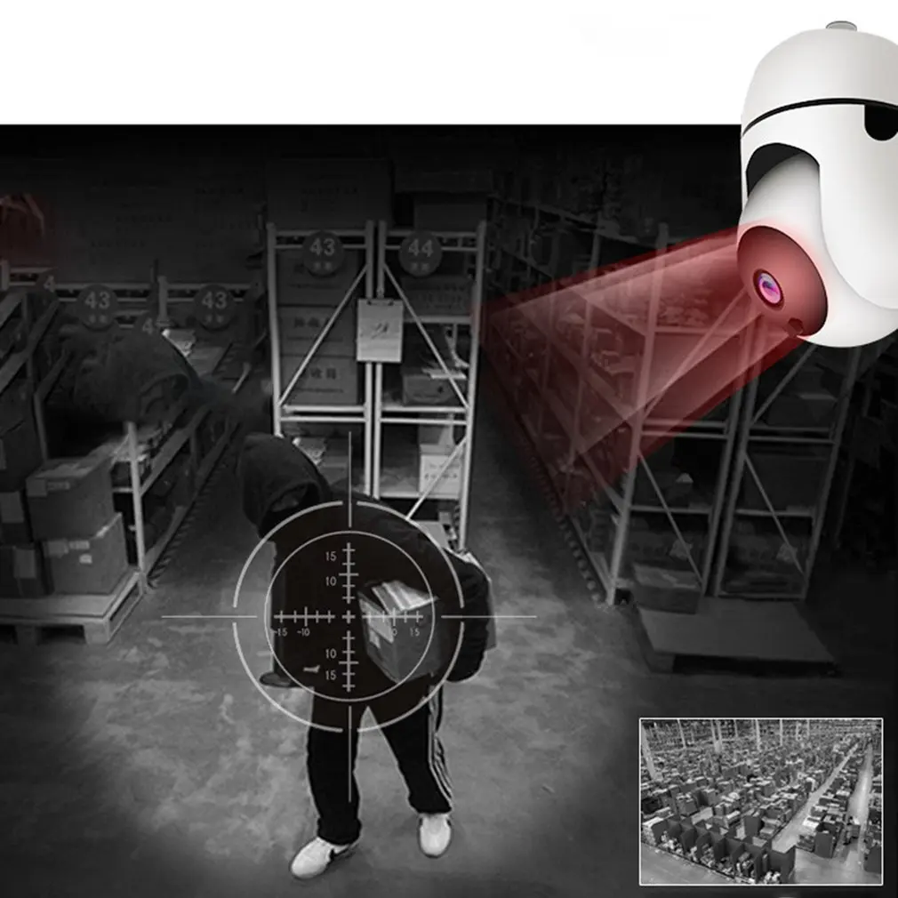 Intelligent High-Definition Wireless Camera Home Indoor Wifi Remote Surveillance Camera Home Monitor