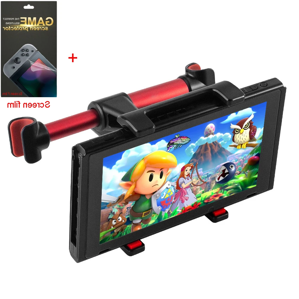 

For Nintend Switch nitendo swich Lite Oled Console Adjustable Car Back Seat Mount Stand Holder Bracket Holder Accessories