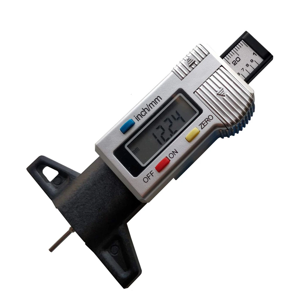 Цифровой измеритель толщины протектора шин высокоточный толщиномер для