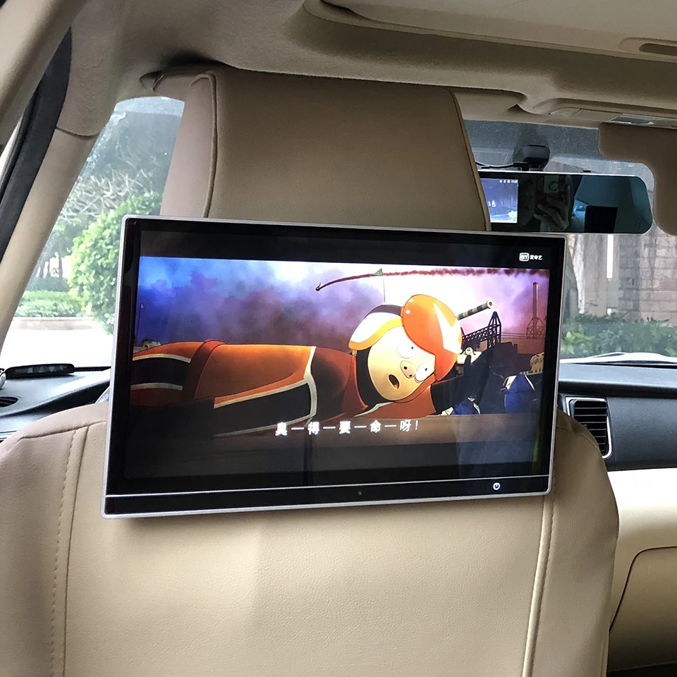 2 шт. 12 5 дюймов подголовник автомобиля монитор 4K HD видео плеер USB/SD/ИК/FM на