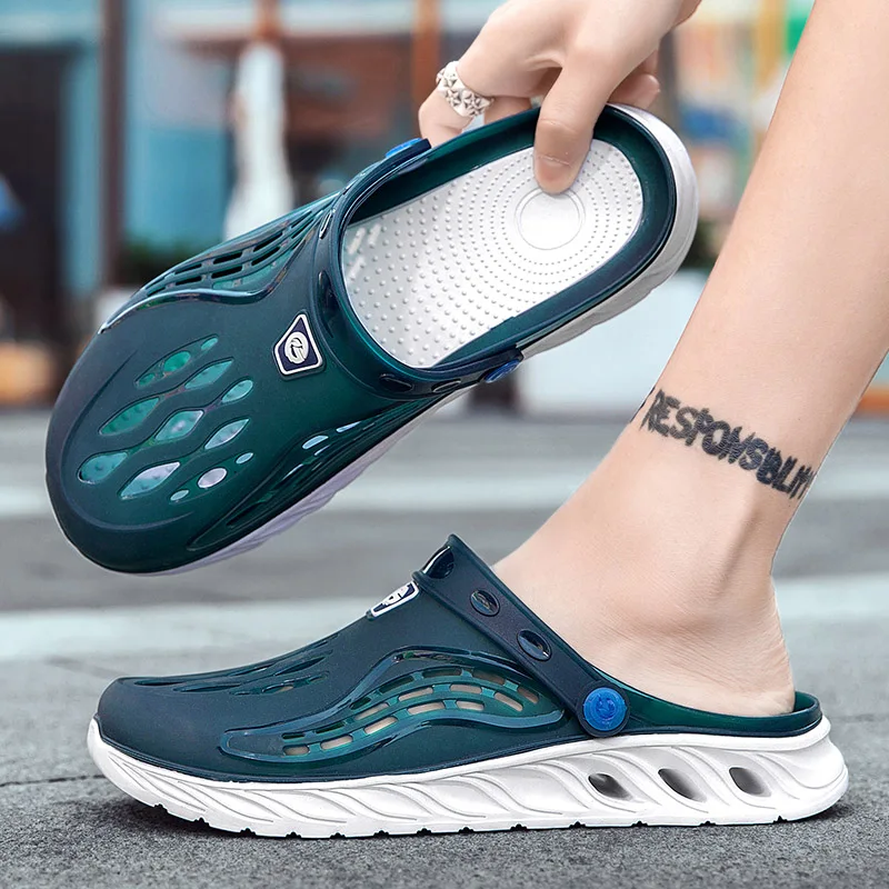 

Summer Men's Sandals Casual Outdoor Trekking Slippers For Men Hole Shoes Beach Sandal Fashion Men's Shoes