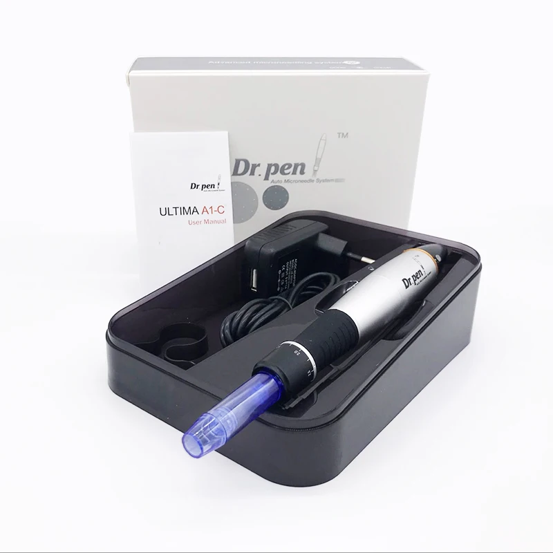 Горячая Проводной Dr. Pen Ultima A1-C Дерма ручка профессиональное оборудование для красоты Полуперманентная вышивка татуировки пистолет МТС$ PMS уход за кожей