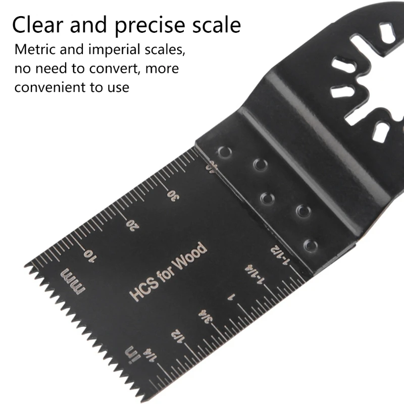 

11pcs Saw Blades Universal Wood Metal Oscillating Multitool Quick Release Fit Treasure Oscillating Tool Blades