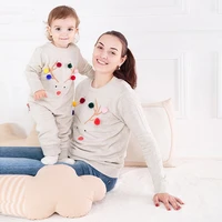 motherkids sweaters babies onesie deer xmas womens clothing infant girls jumpsuits woolen springfall sweater for mommy and me