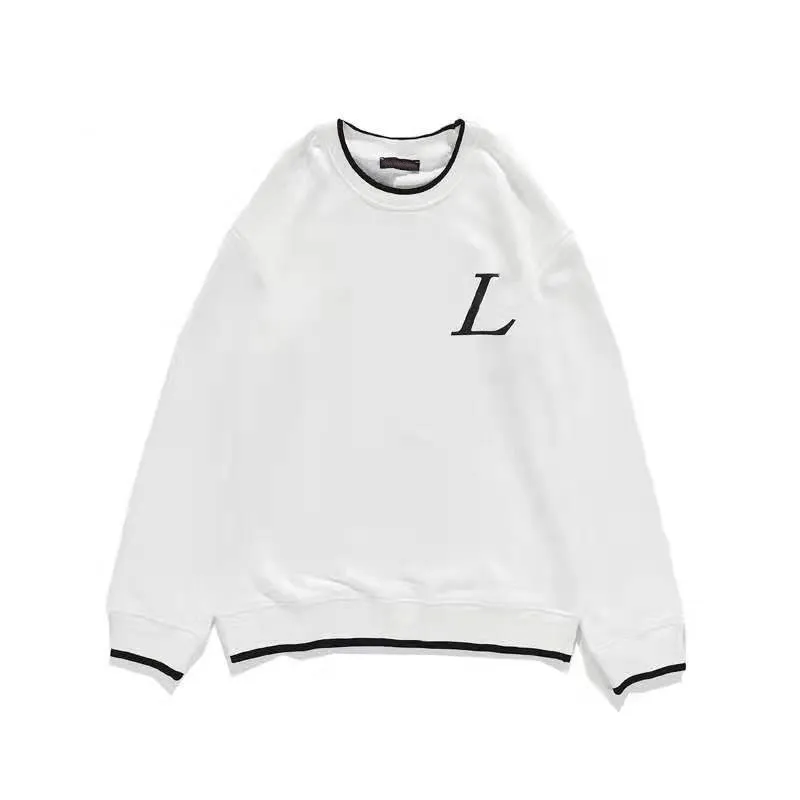 

2021 Fall/Winter New Men'S Wear Popular Logo T-Shirts Long Sleeves Loose Round Collar Casual Hip Hop Popular Logo Hooudies